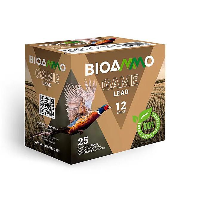 Buy BioAmmo BL3680 12 Ga 1-1/4 oz #8 Lead Shot 25 Rds 1250 FPS Eco-Friendly online