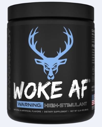 Buy Bucked Up Woke AF Blue Raz Pre-Workout Powder 30 Servings online