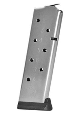 Buy Colt 300555 1911/Commander 8-Round Magazine SS .45 Auto Silver online