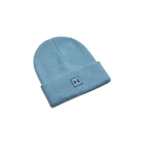Under Armour 1373155-418-OSFM UA Halftime Cuff Beanie Blue Smoke OSFM