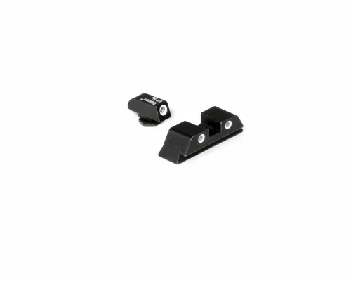 Trijicon Bright & Tough Night Sights for Glock - Green Front, Orange Rear, No Battery