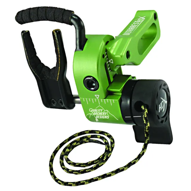 QAD UltraRest HDX UHXGR-R Green RH, Noise-Reducing, Anti-Vibration Design - QAD