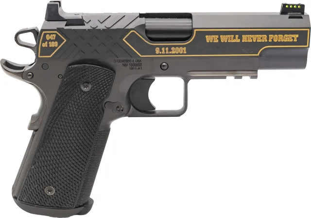 Buy Springfield Armory USA 1911 9mm Luger 9+1 4.250 Blue Carbon Steel online