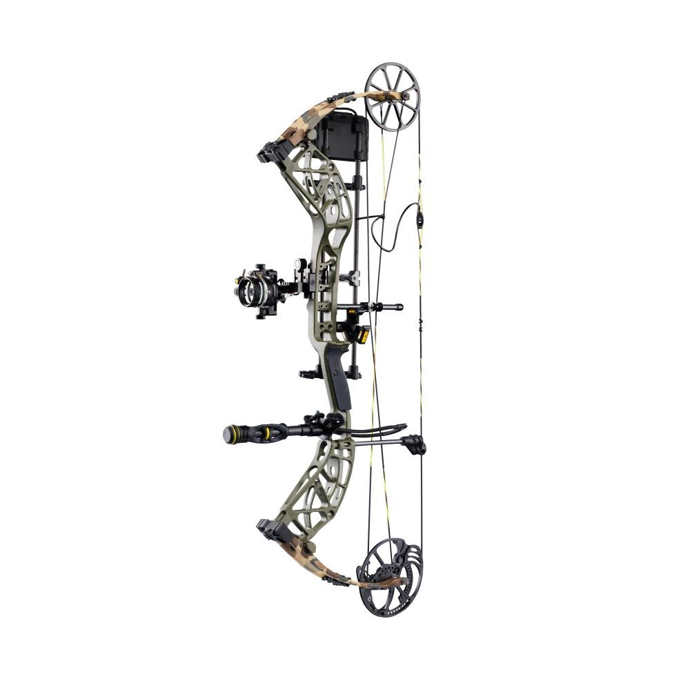 Bear AV57A12137R Adapt 2+ RTH Package, 55-70 RH, 320 FPS, Throwback Green - Escalade Sports DBA Bear Archery