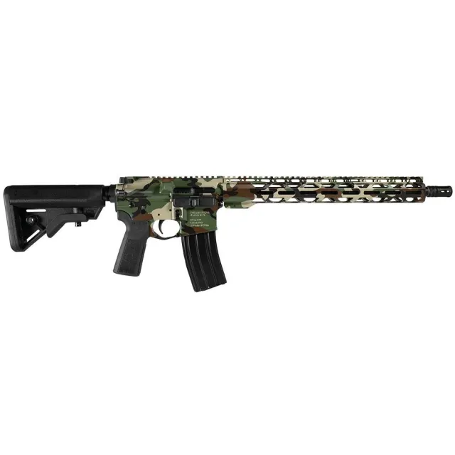 Radical Firearms FR16556SOC15RPR 5.56mm Rifle 16" Woodland Camo 30rd