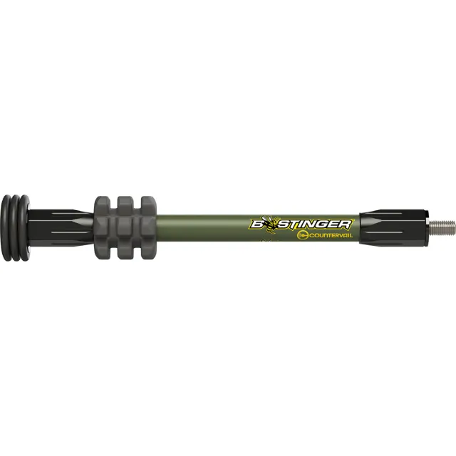 Bee Stinger MHX06OL MicroHex Stabilizer Olive 6" Micro-Diameter, 3 Weights