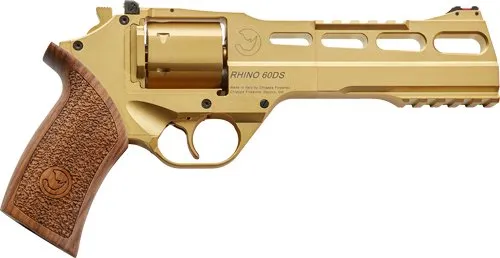 Chiappa Rhino 60SA 357 Magnum 6in. Barrel 6rd - Gold (CF340259)