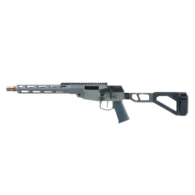 Q The Mini FIX Stainless 6ARC 12in 1:7 Twist MINIFIX-6ARC-12IN-GRY-PISTOL