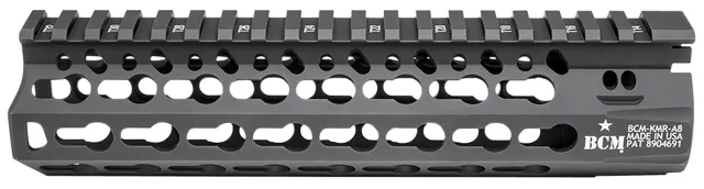 BCM KMR Alpha 8 In Keymod Black Aluminum AR-15 Free-Float - BCM