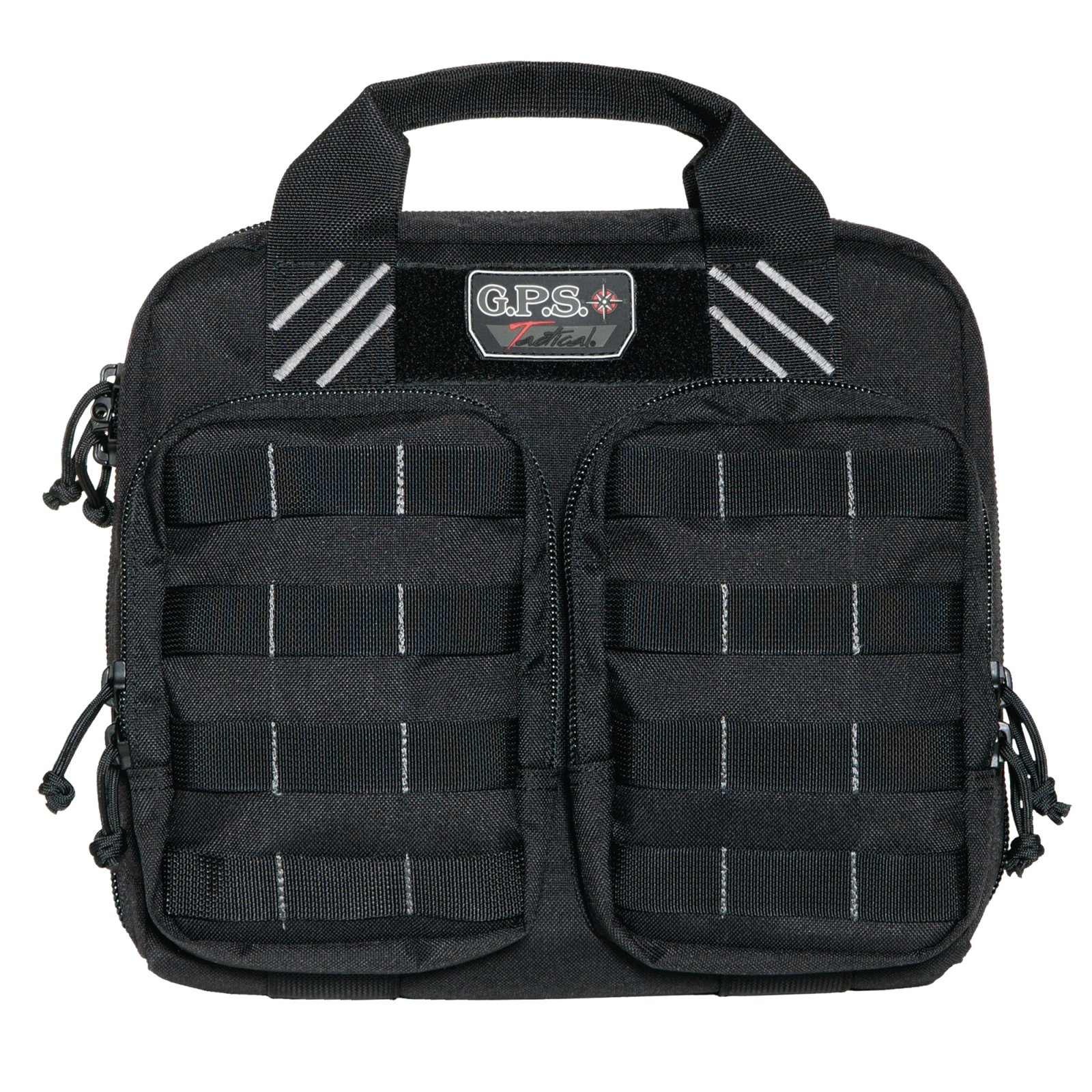 GPS GPS-T1412PCB Double Pistol Case 1000 Capacity Black - GPS