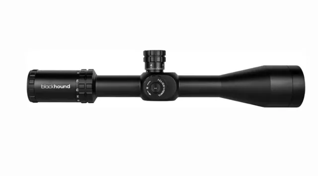 Blackhound Optics Genesis 6-24X50 FFP 30mm Illuminated ALPHA Matte Black - Blackhound Optics