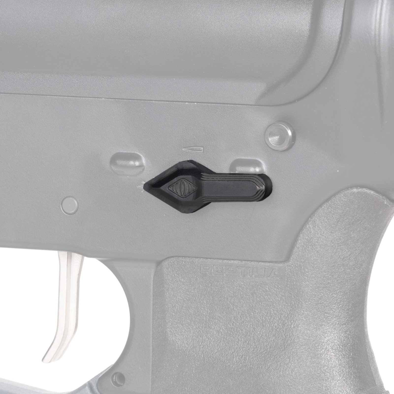 Reptilia 100-307 Ambidextrous Low-Profile Safety Selector Black - Reptilia