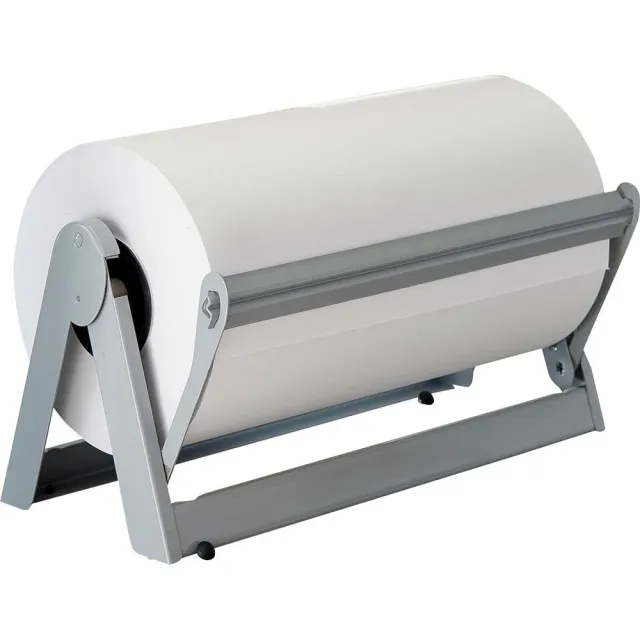 Buy LEM Products 035A 15" Butcher Paper Cutter, Steel Grey, Holds 1100ft Rolls online