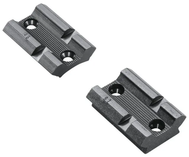 Weaver 48465 Base Pair for Savage 110 Pre-2003 Aluminum Matte Black - Weaver