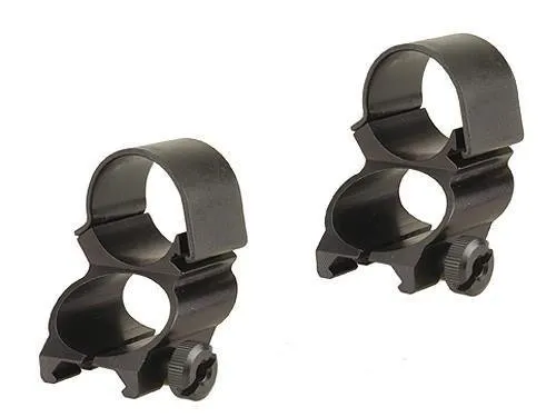 Weaver Detachable See-Thru Scope Rings - 1 Extension -Black - Weaver for sale at Iron and Lace