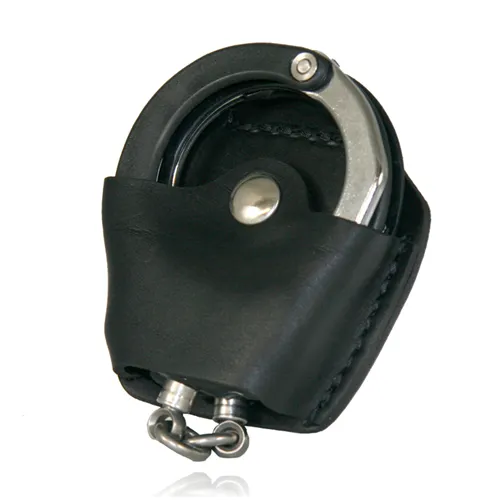 Boston Leather Quick Release Cuff Case Molded Belt Loop