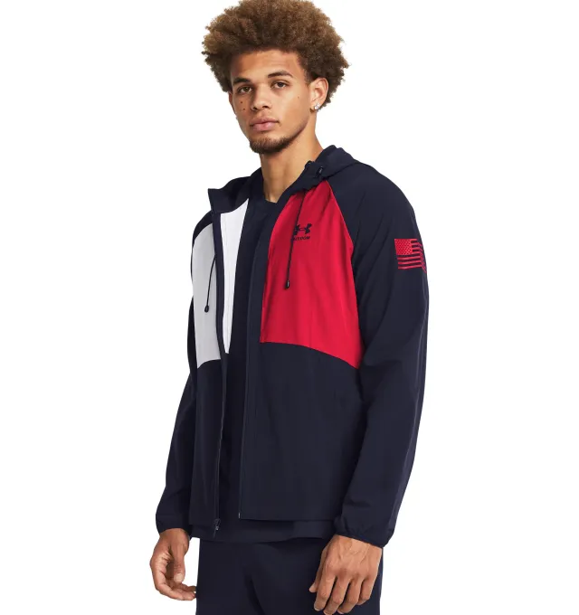 Under Armour Freedom Windbreaker Men's Water-Resistant Packable