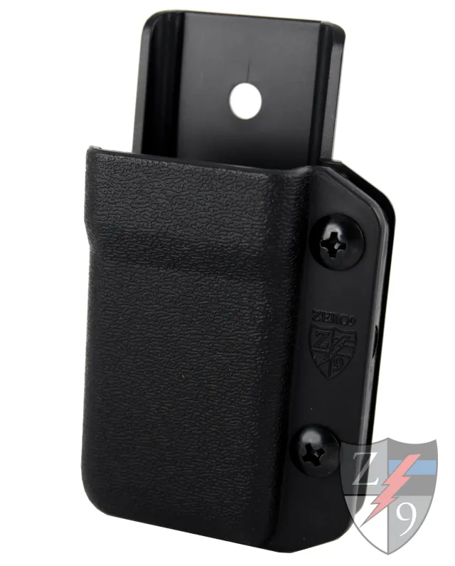 Zero9 Solutions Single Mag Case 9mm/40cal Carry Pouch Black