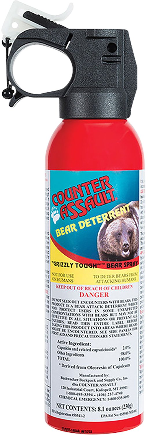 Buy Counter Assault 15067024 Bear Spray 8.1oz 32ft Range 7s Duration online