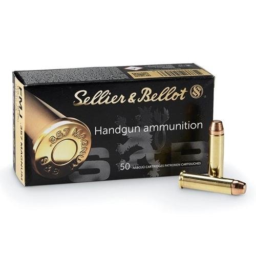 Sellier & Bellot SB357L .357 Mag 158gr LFN Ammo 50 Rounds - Sellier & Bellot - 357 Mag