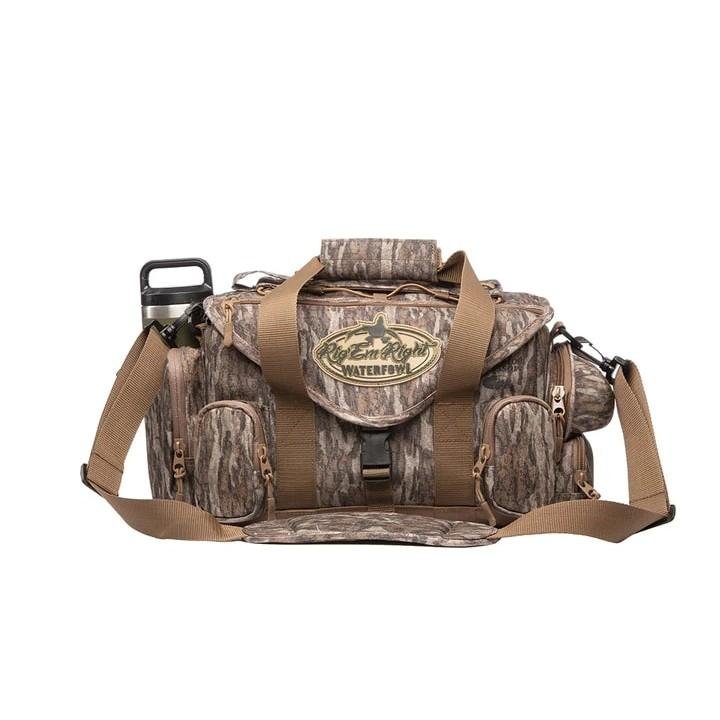 Rig 'Em Right 080-BL Shell Shocker Blind Bag Mossy Oak, Water Resistant - AdvenTec LLC dba Rig Em Right Outdoors