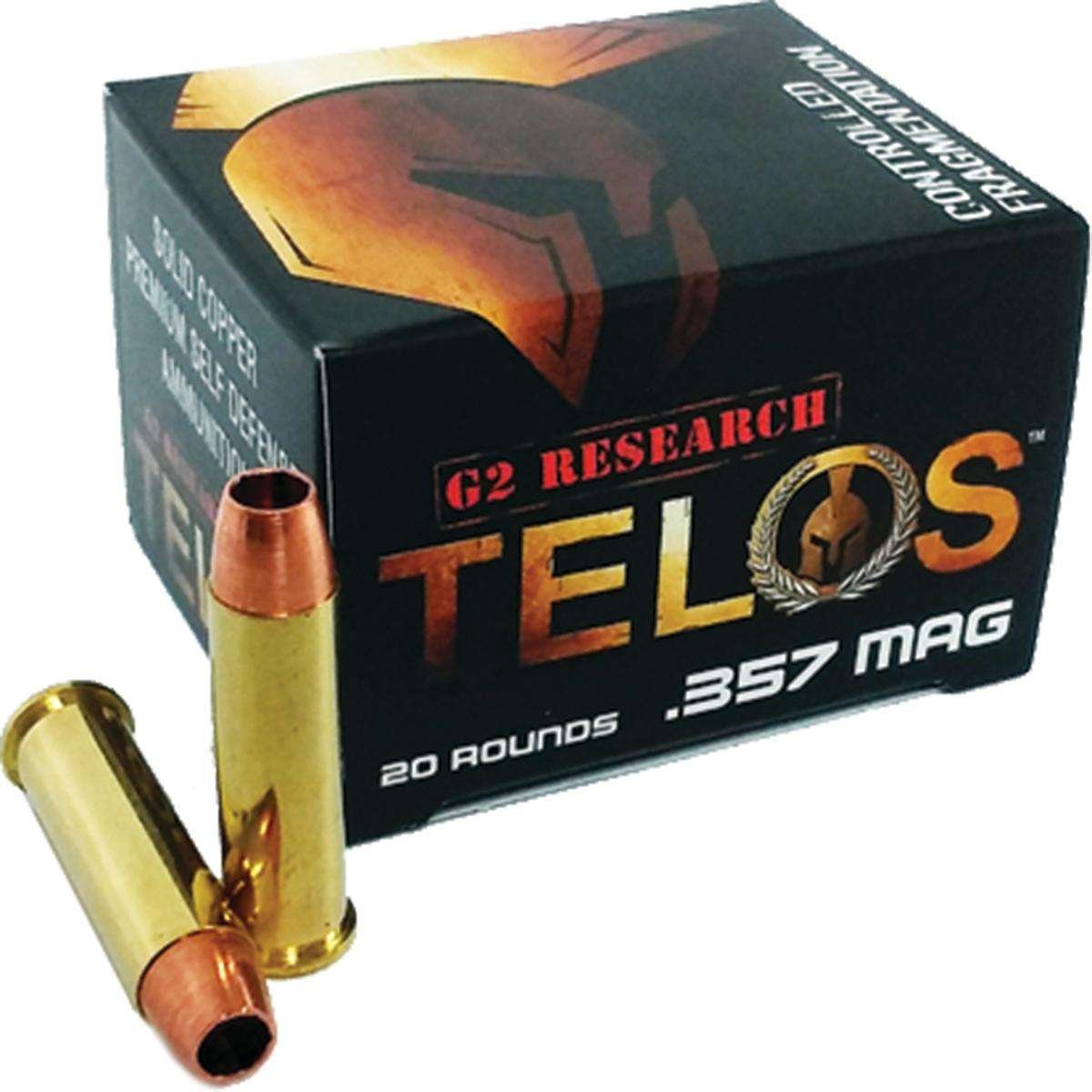 G2R TELOS 357Mag 105Gr 20/500 G00626 - G2 Research - .357 MAGNUM