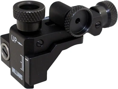 Williams Gun Sight 71078: Ruger American .22LR Target FP Rear Sight, Black Steel, Weather Resistant, No Gunsmithing Required - Williams Gun Sight - .22LR