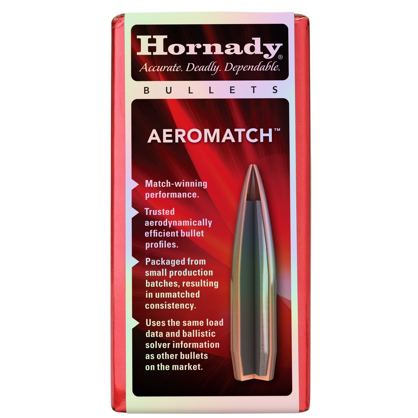 Hornady 22771 22 Cal .224 69 gr HPBT 100 ct - Hornady Manufacturing Company - 22 CALIBER