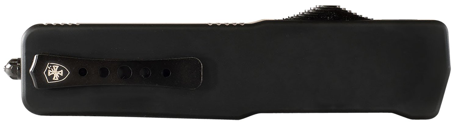 Buy Templar LZ-BR-12-1 OTF Zinc Black Rubber Dagger 3.55" Blade online