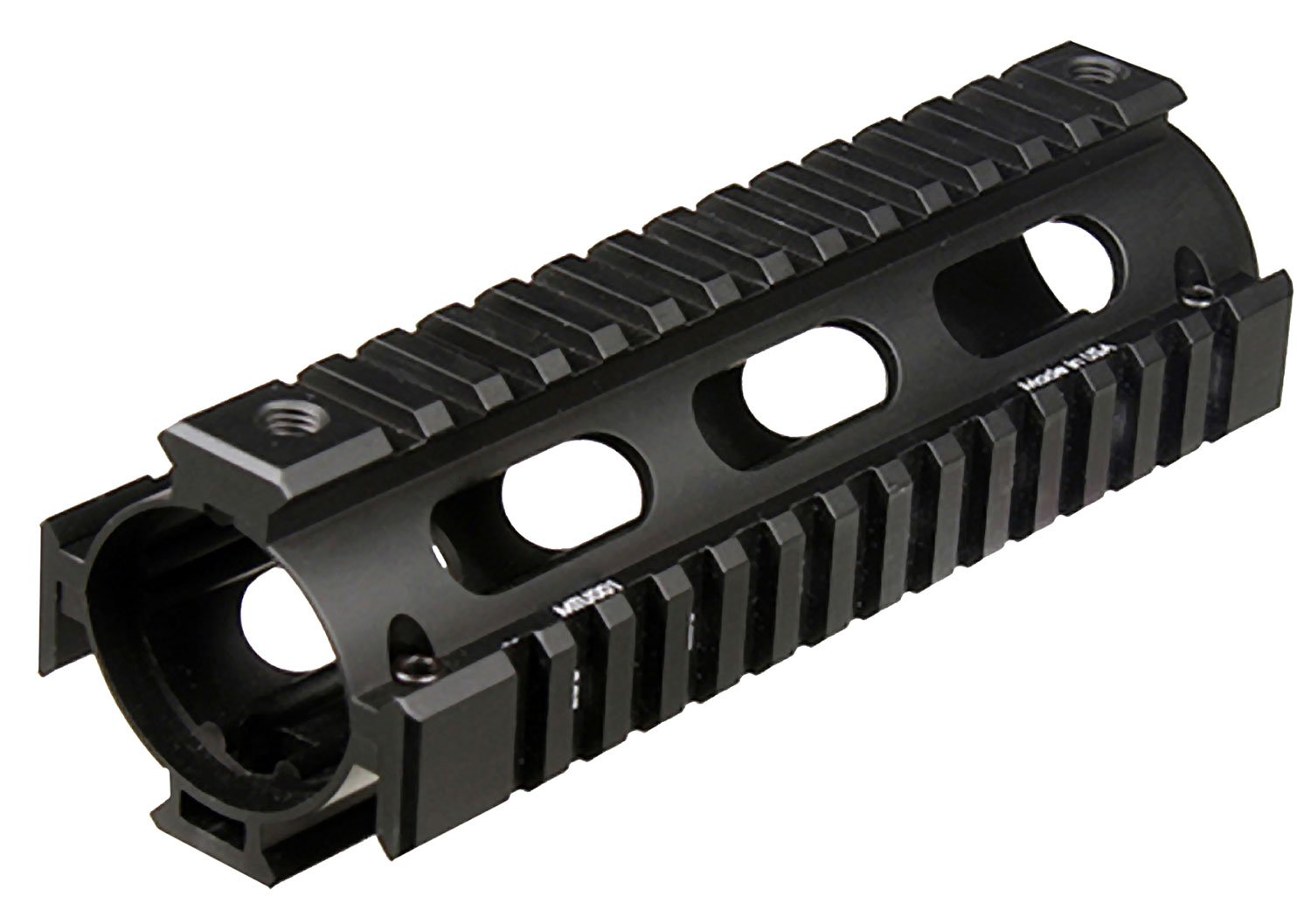 Buy UTG Pro MTU001 Quad Rail Handguard Drop-In Aluminum Black Anodized... online