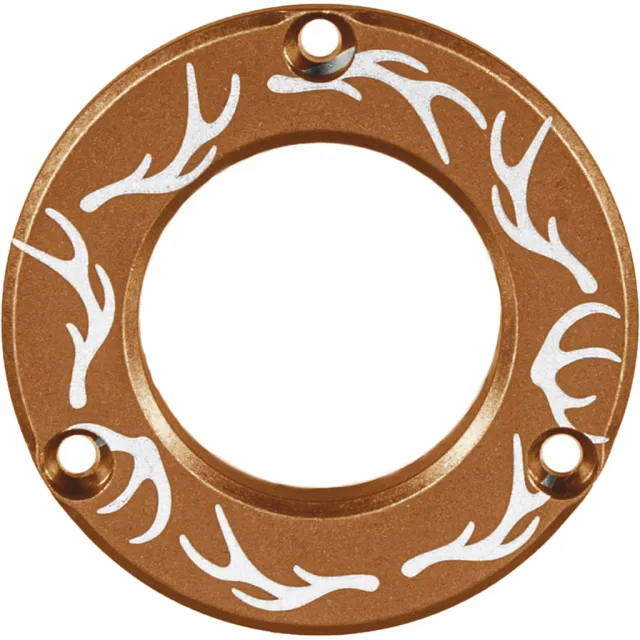 Axcel ADVR-HUB-CTEAN Driver Hubcap Coyote Tan Elk Antlers Engraving - Axcel
