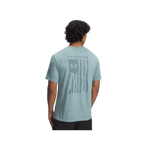 Under Armour Freedom Flag T-Shirt Men's Medium Short-Sleeve Graphic Tee