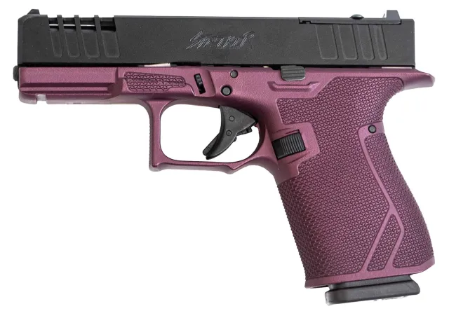Great Lakes GL19CHY Striker 9mm 15+1 4" Black Cherry Cerakote Slide - Great Lakes Firearms - 9mm Luger