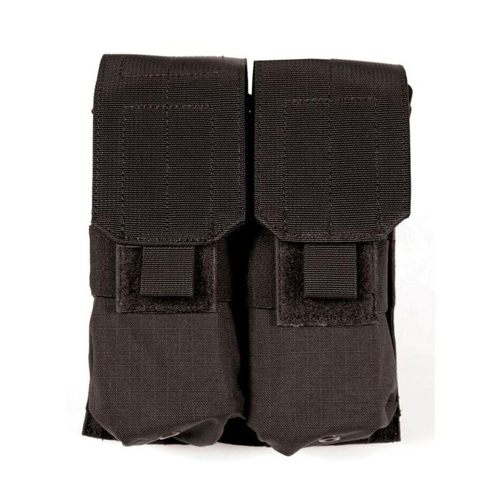 Blackhawk 37CL03BK AR-15 Double Mag Pouch, Holds 4 Mags, Black - Blackhawk
