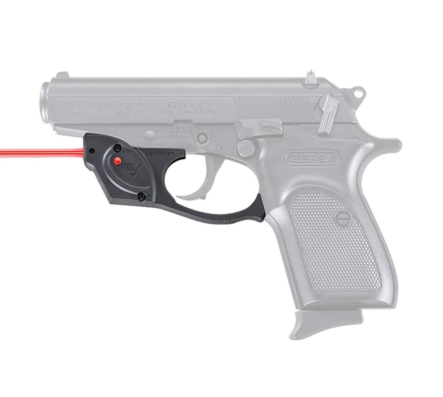 Viridian 9120006 E-Series Red Laser Sight for Bersa Thunder 380 Black - Viridian Green Laser