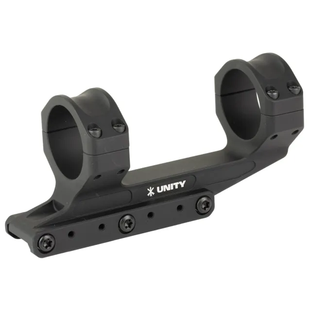 Unity Tactical RKE-S34154B 34mm 1.54In Picatinny Mount Black - Unity Tactical