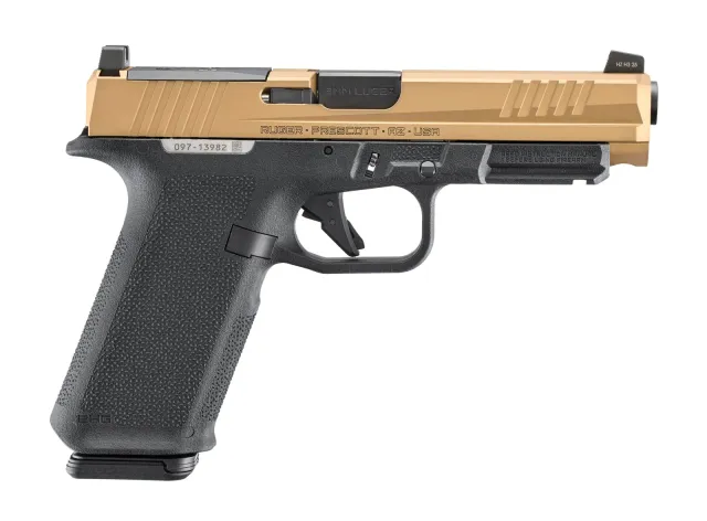 Ruger RXM 9mm 4.5 In 17+1 Copper PVD Black Polymer Frame - Sturm Ruger & Co - 9MM