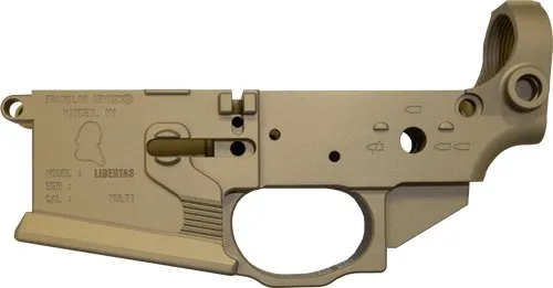 FRANKLIN ARMORY LIBERTAS STRIPPED BILLET LOWER DESERT - Franklin Armory