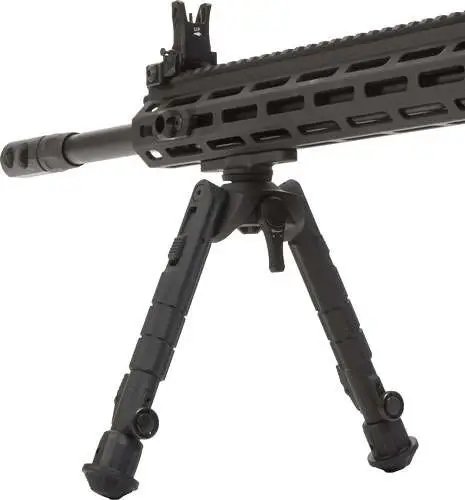 Tac Shield T9541MC 7-9 In Competition M-LOK Black Bipod - Tac Shield