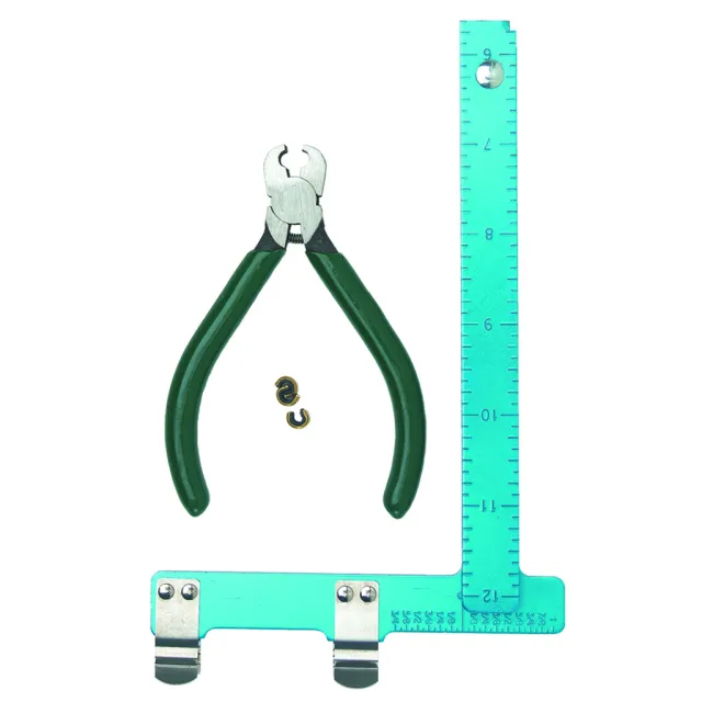 K'Netix Compact Bow Tuning Kit - Folding Square, Nocking Pliers, Nock Sets - Allen Company