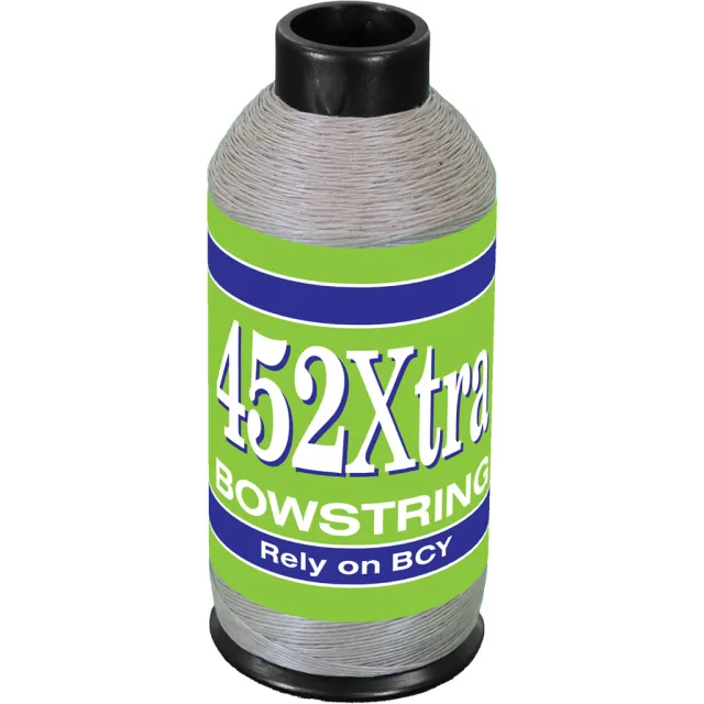 BCY 452Xtra Bowstring Material Silver 1/8 lb, 67% Dyneema, 33% Vectran - BCY