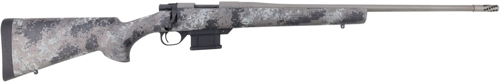 Buy HOWA HMFN762HBGL M1500 Fence Line 7.62 x 39mm 20" Heavy Contour Barrel Tungsten Cerakote Rifle online