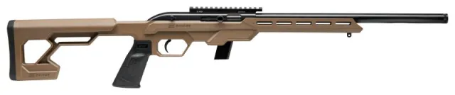Savage Arms 45125 64 Precision FDE 22LR 16.5" 20RD Semi-Auto Rifle - Savage Arms - 22 LR