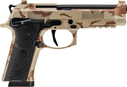 Beretta 92XI SAO FS 9mm 4.7" 15Rnd Desert DPM Camo 2 Mags SPEC0743A15 - Beretta - 9mm for sale at Keys Gun Shop