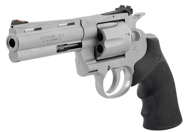 Colt Mfg PYTHONSM4RTS Python 357 Mag/38 Special 6 Shot 4.25" Matte...