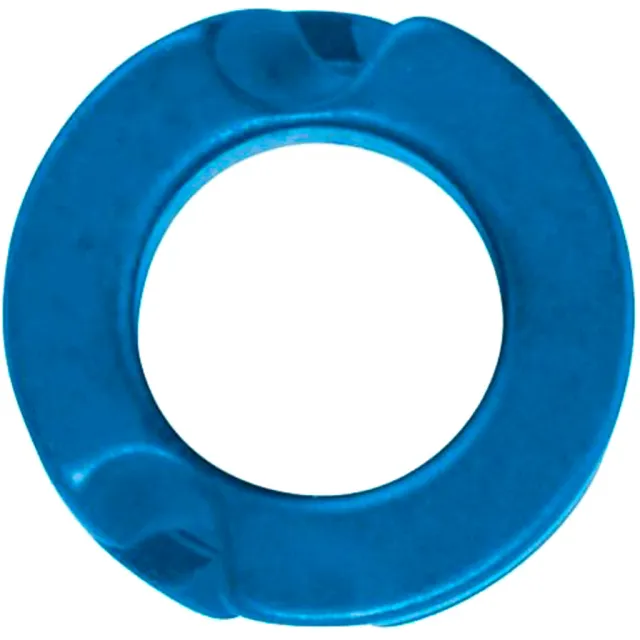 Fletcher Tru Peep AFL18BL12 1/8 In. Blue Aluminum Sight Dozen Card - Fletcher