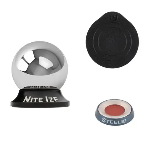 Nite-Ize Steelie Original Dash Kit Magnetic Ball Mount 360-Degree Swivel - Nite-Ize