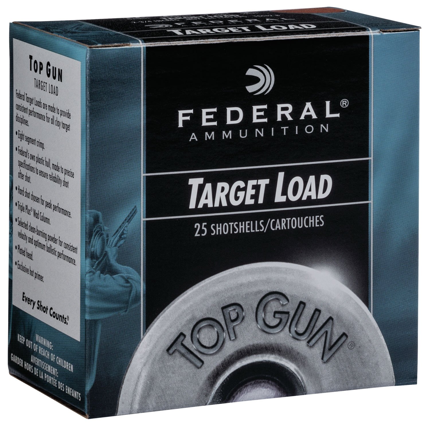 Buy Federal Premium Ammunition Top Gun Sporting 12 Gauge 1oz #8 1300 FPS online