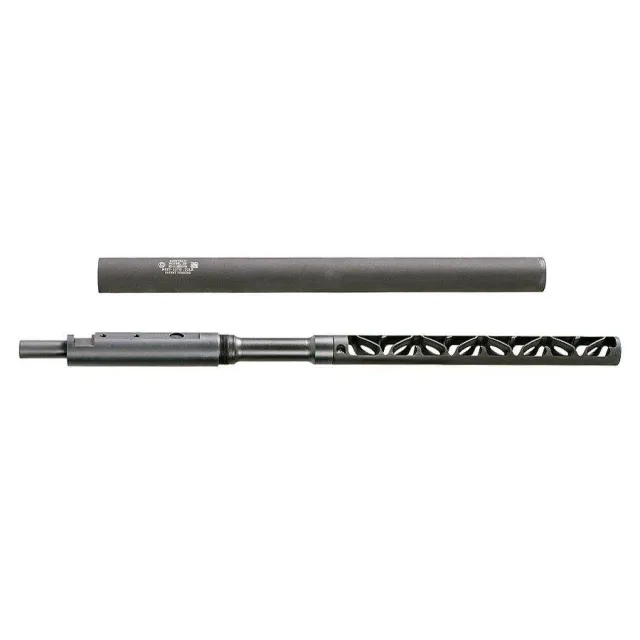 Gemtech MIST-22 Series 22LR Integrally Suppressed Barrel, 16.1" Length, .920" Diameter, 1-16 RH Twist, Black Isonite Finish