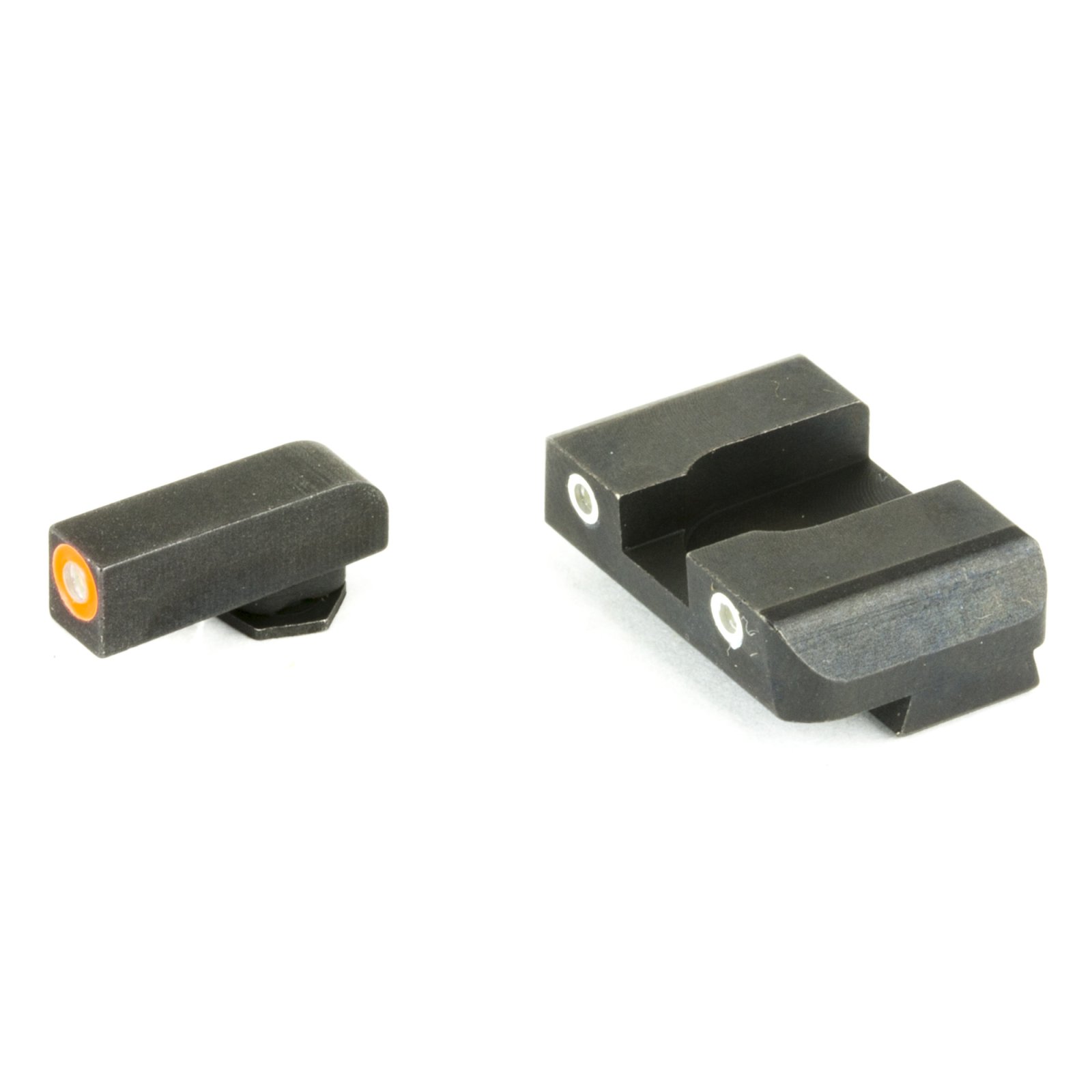 AmeriGlo GL241 Custom Classic Sight Set Glock Green Tritium Orange Outline - AmeriGlo